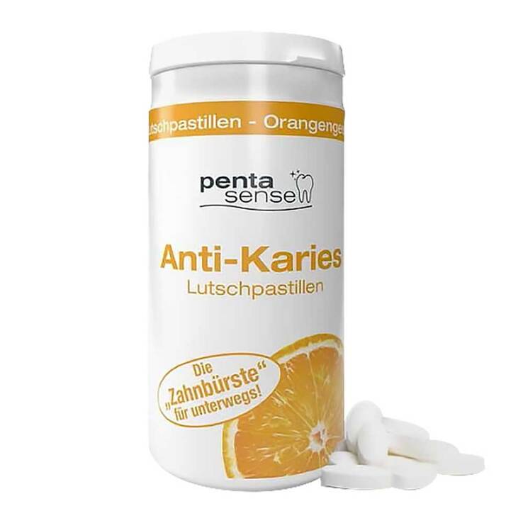 Penta-Sense Anti-Karies Lutschpastillen Orange, 150 St
