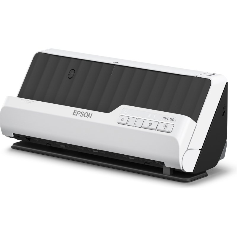 Epson DS-C330 Chargeur automatique de documents + Scanner à feuille 600 x 600 DPI A4 Noir, Blanc
