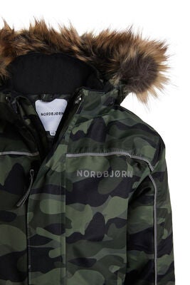 Nordbjørn Arctic Vinterdress, Hide and Seek Green