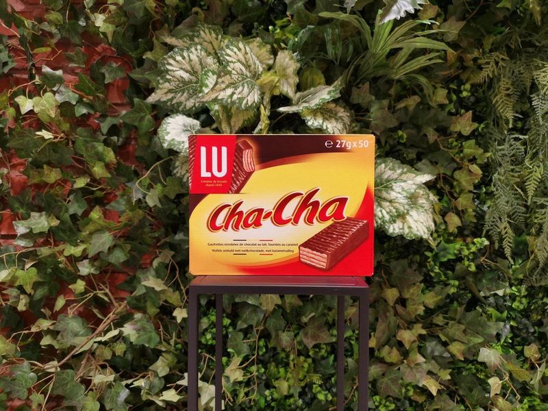 Lu - Cha-Cha - Chocolade - 50 x 27 gram - Wafels met Melkchocolade en Karamelvulling