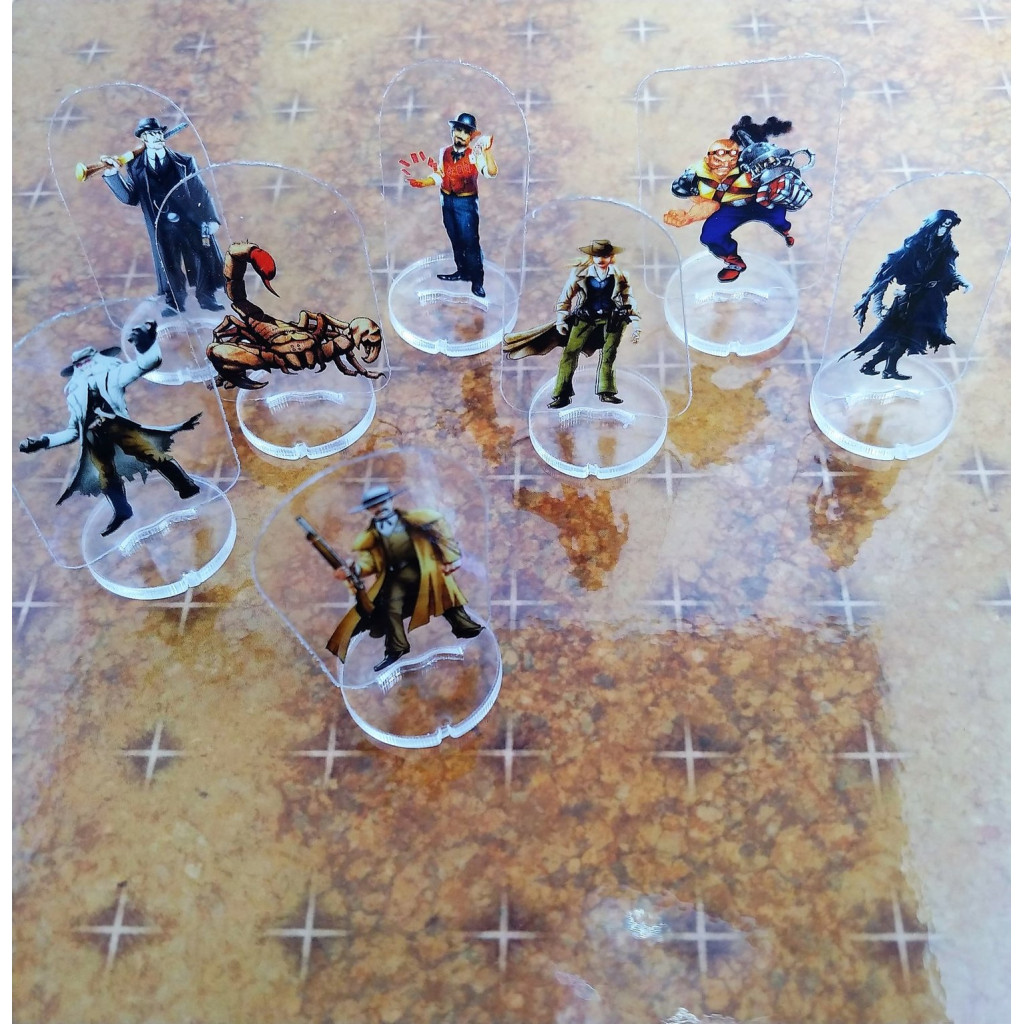 Flat Plastic Miniatures: Deadlands