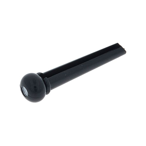 Harley Benton Bridge Pin Set schwarz mit Punkt