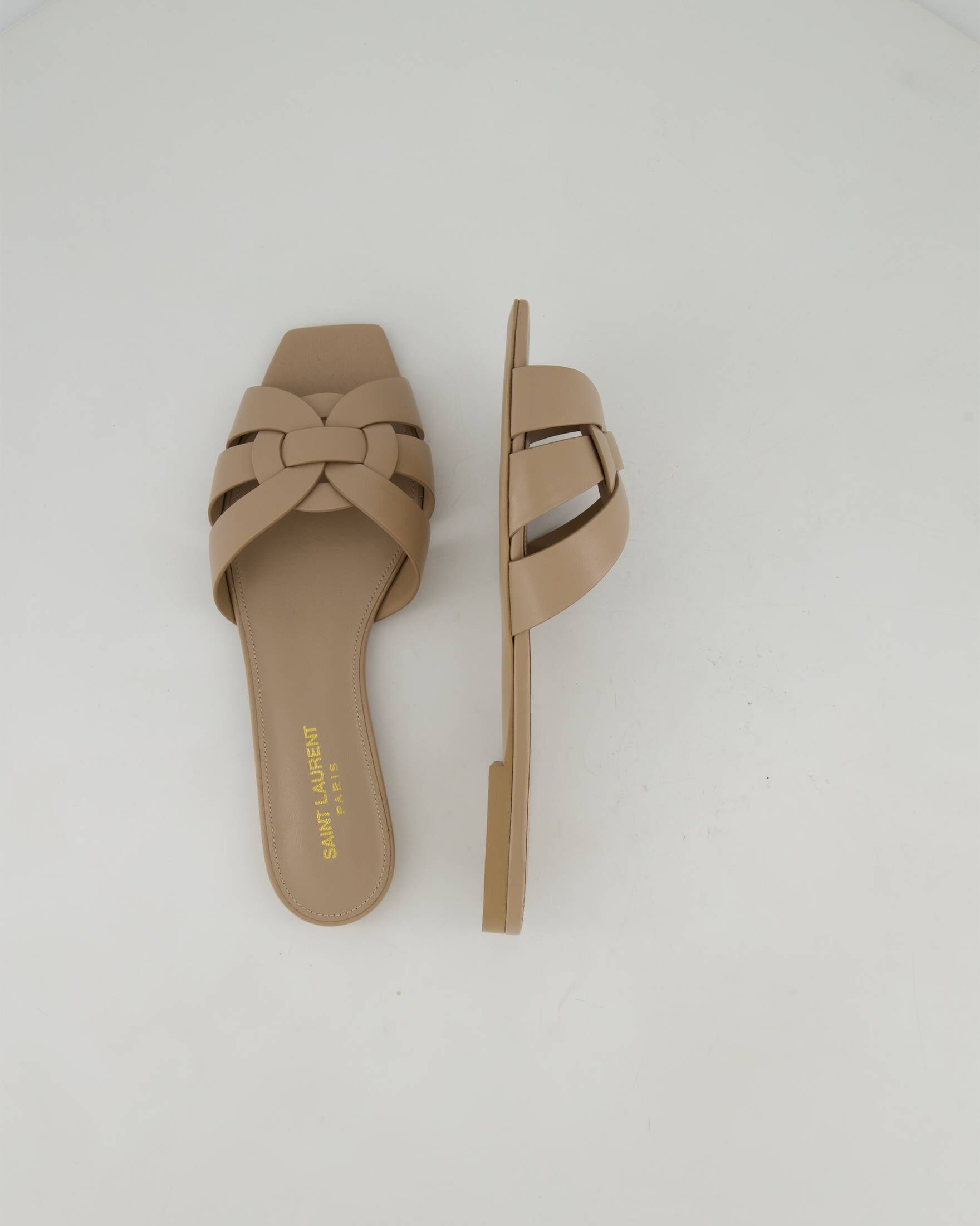 Saint Laurent| Damen Pantoletten TRIBUTE aus Kalbsleder