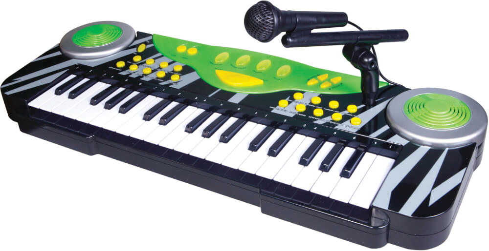 Boogie Bee Elektronisches Keyboard mit Mikrofon