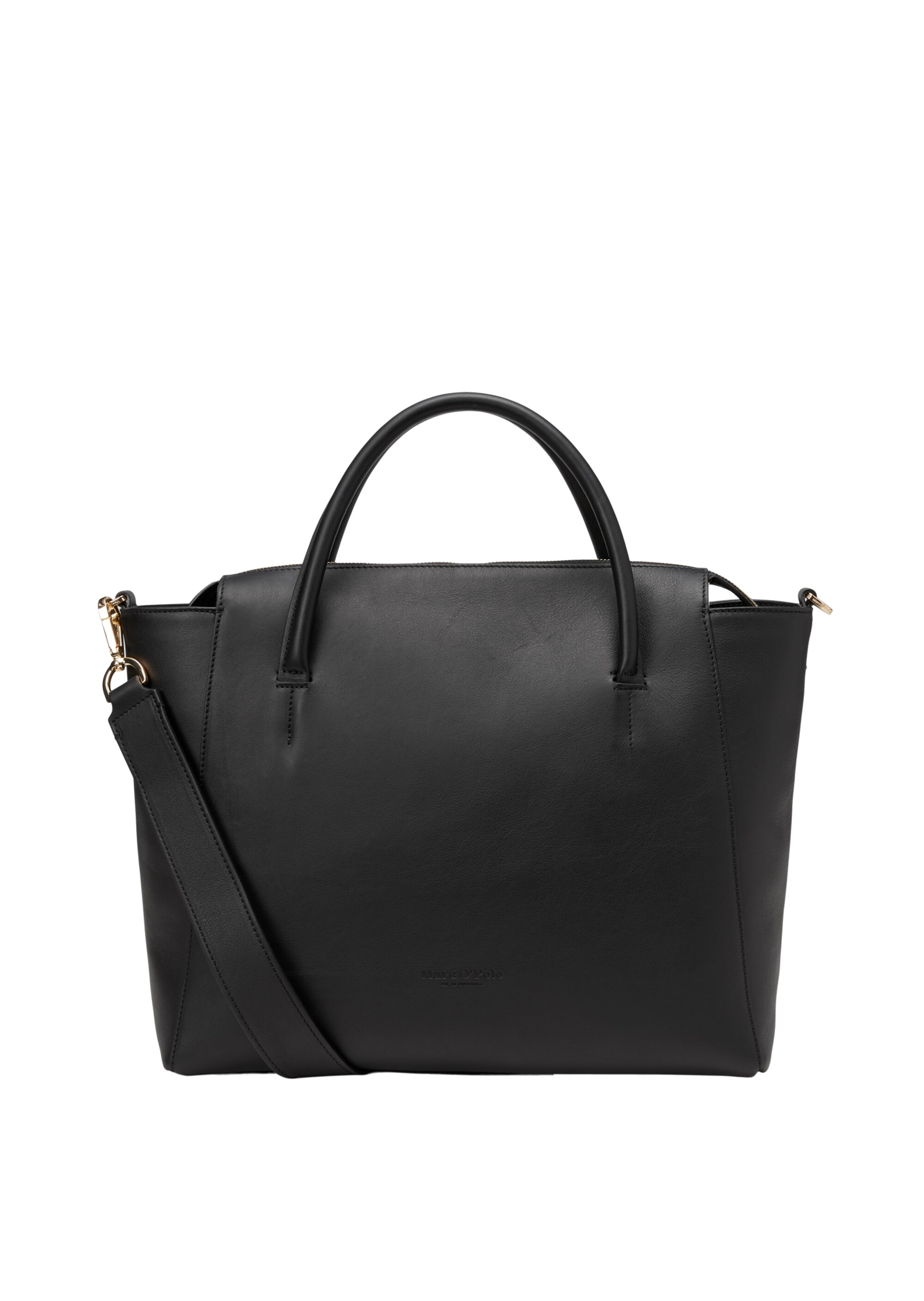 Shopper medium aus softem Veloursleder