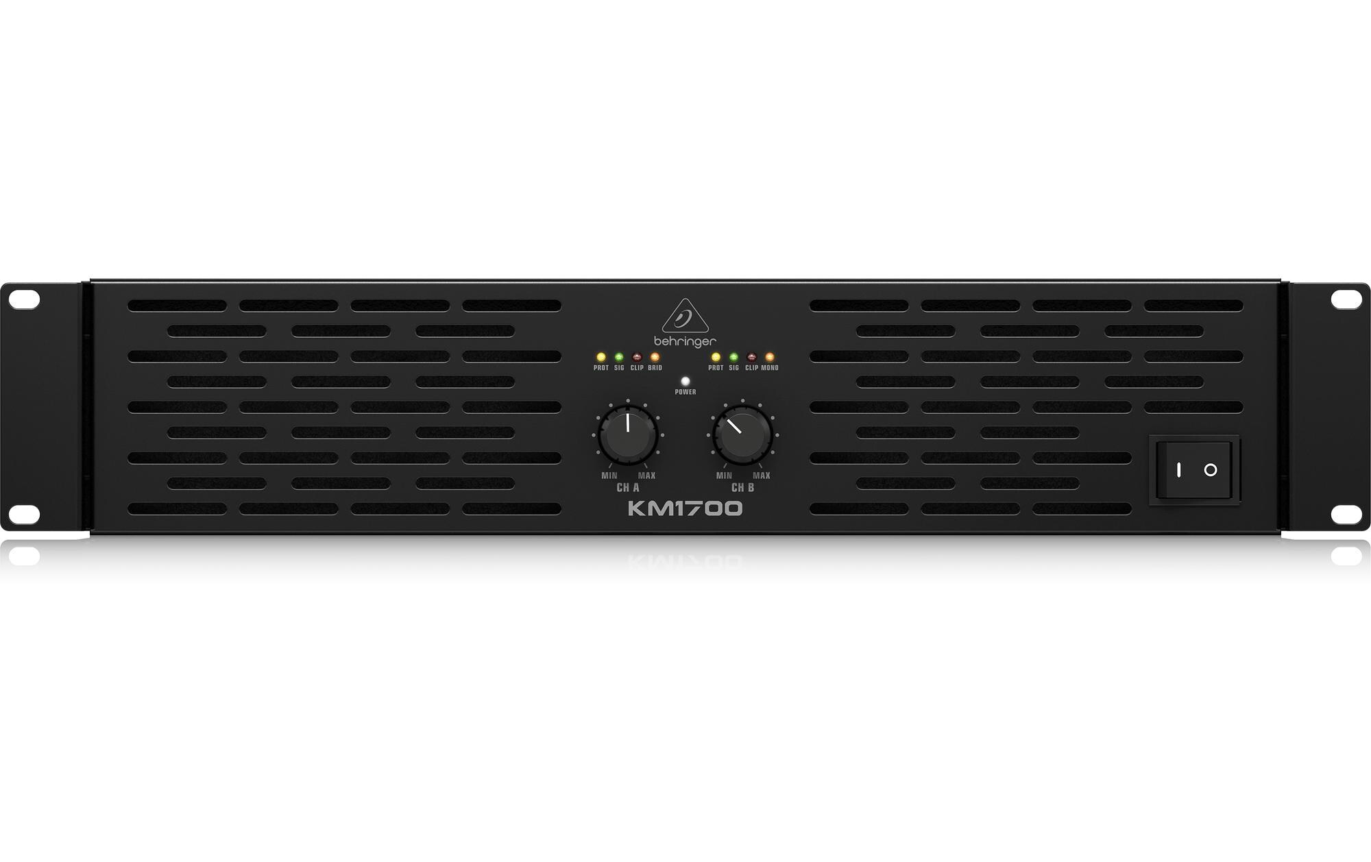Endstufe KM1700<br>Zweikanal-Endstufe mit 2 x 800 W