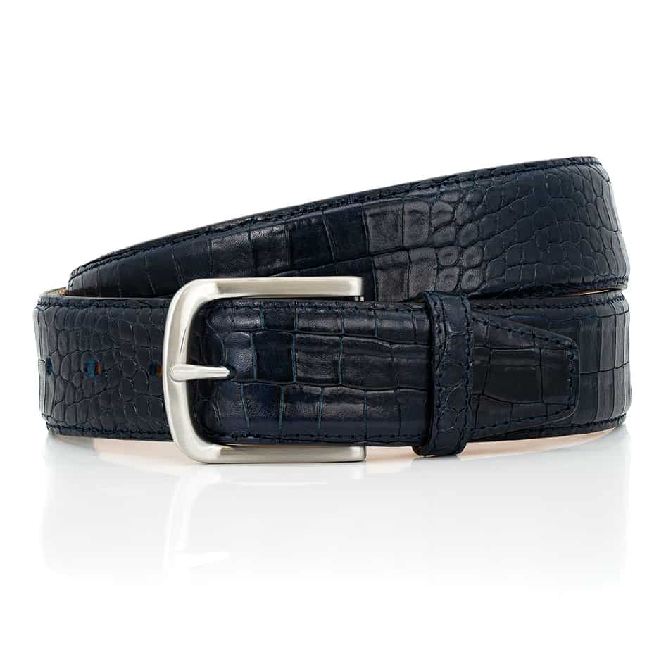 LINDENMANN Gürtel Gürtel in Blau