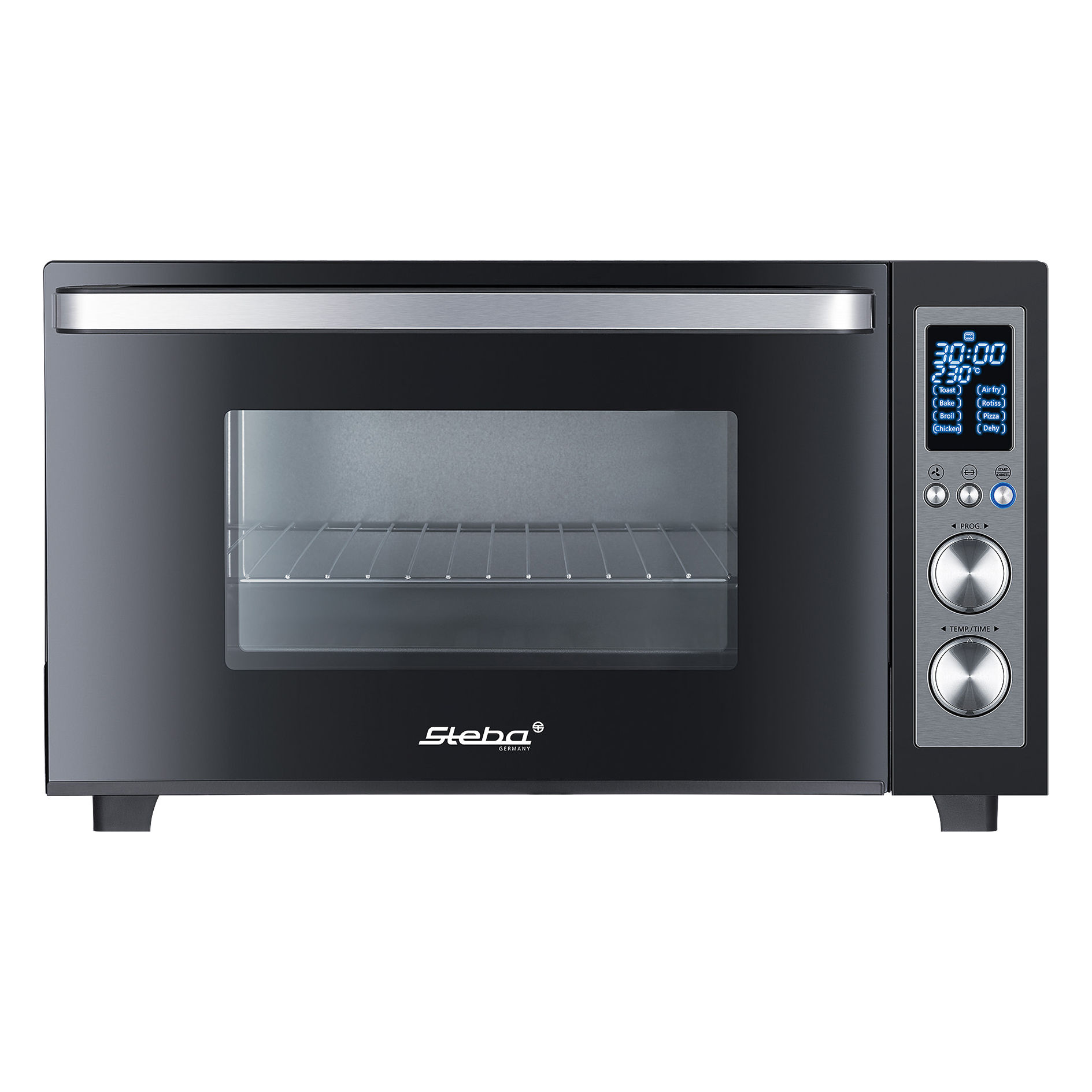 STEBA Digitaler Air Fry Grillbackofen KB E300 - schwarz - 1500 Watt