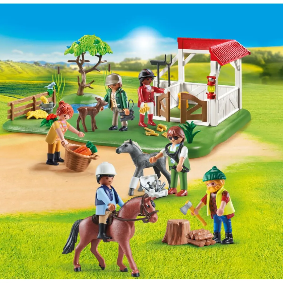 Playmobil® PLAYMOBIL 70978 My figures ranch équestre