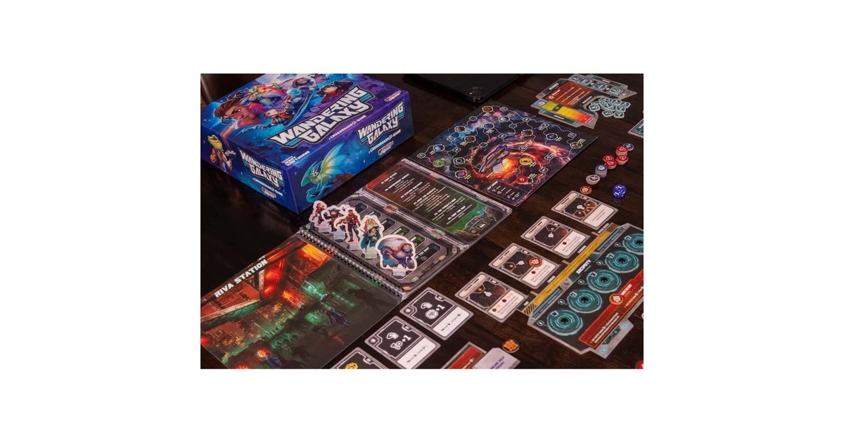 European Player NetworkWandering Galaxy Bordspel  (Engels, 1 - 6 spelers, 60 minuten, Vanaf 14 jaar)