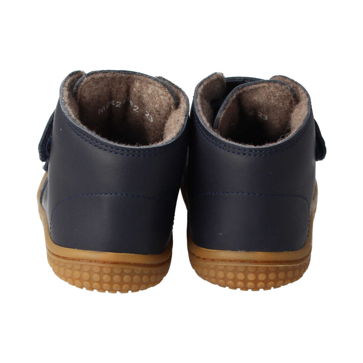 MB4213-F2 navy SOFT-FEET BIO nappa fleece velcro Weite/M