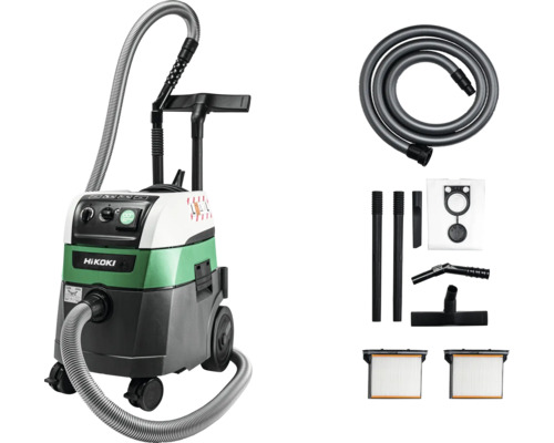 Nat- en droogzuiger L-klasse stofzuiger HiKOKI RP350YBL 1400 W 25 liter