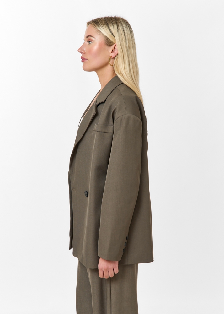 Amy blazer donkergroen