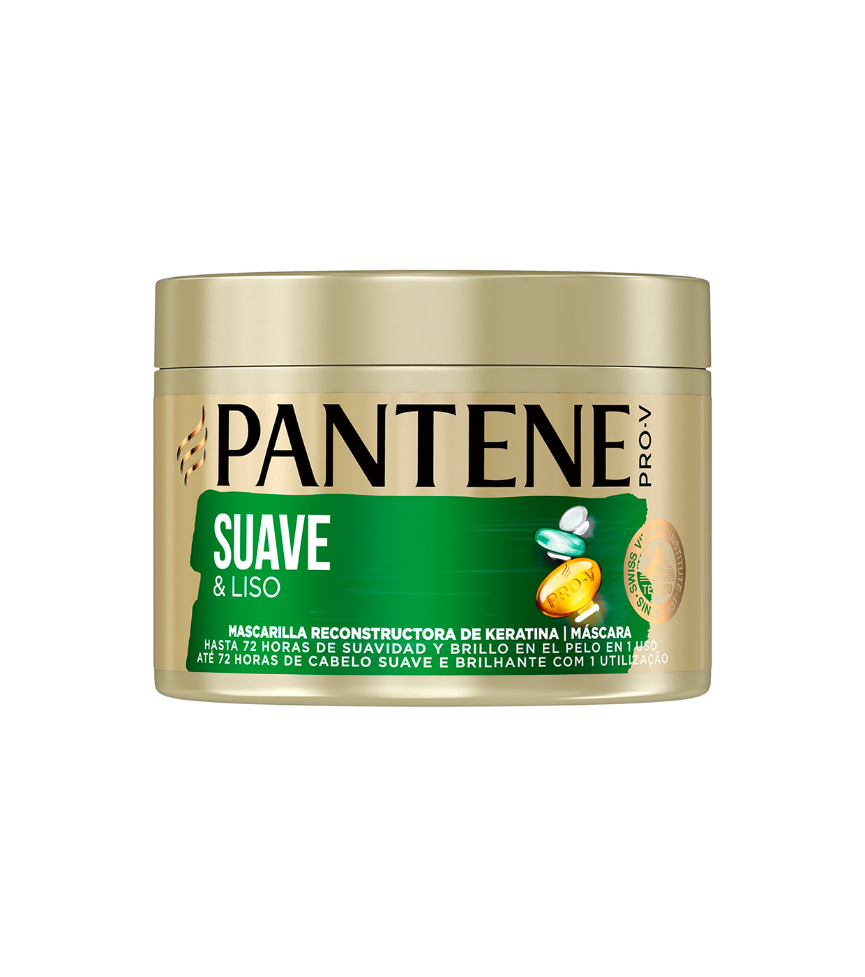 Pantene - Máscara Reconstrutora de Queratina Suave e Suave 500 ml