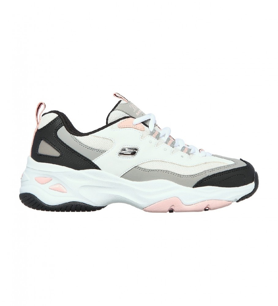 Tênis de couro Skechers D'Lites 4.0