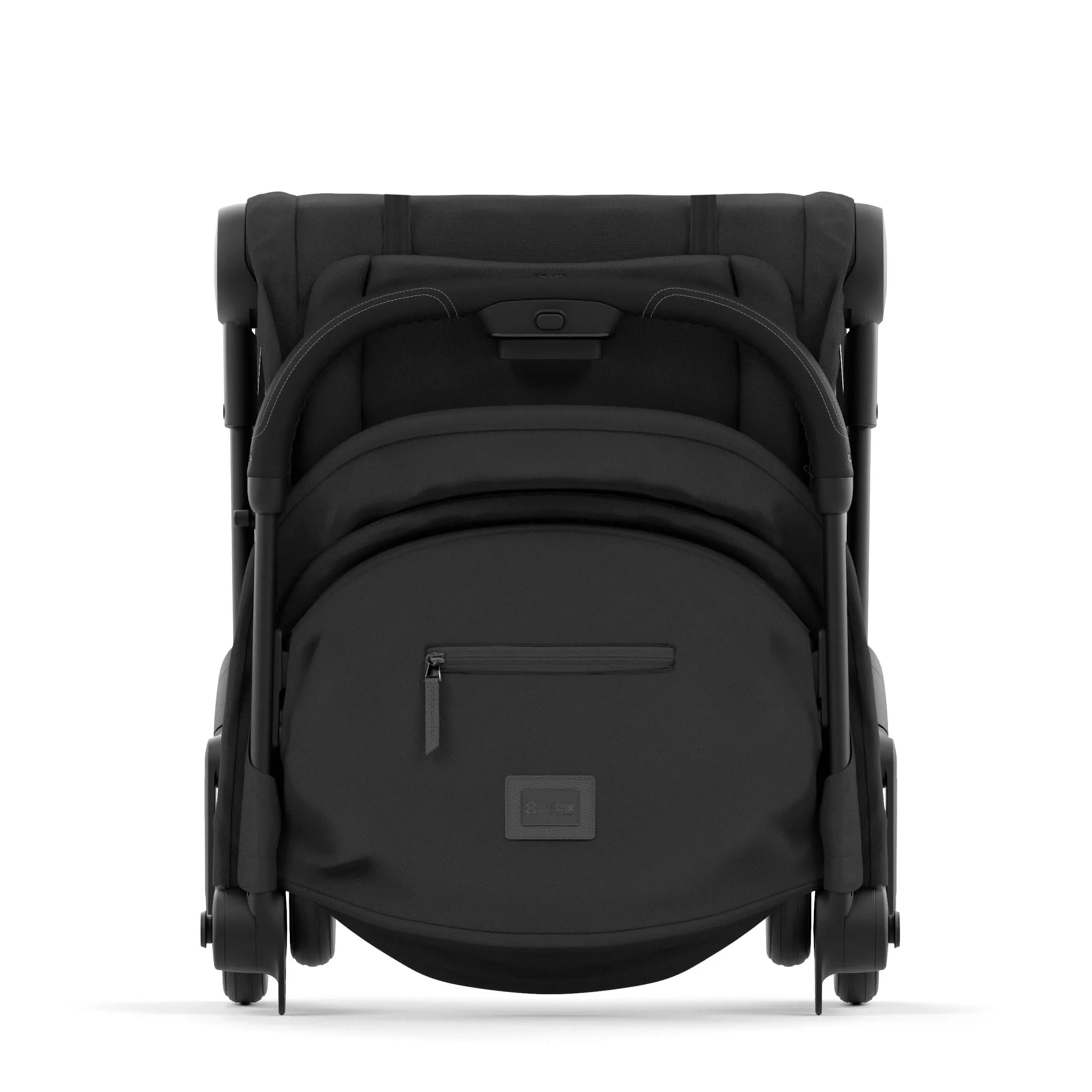 Cybex Poussette Coya - Cadre noir mat avec siège noir sépia