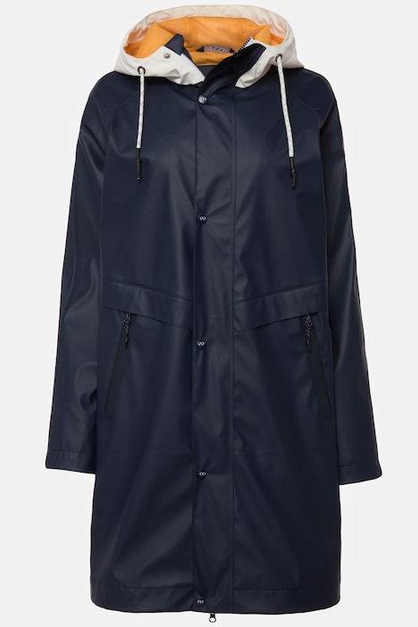Funktions-Regenjacke, Kapuze