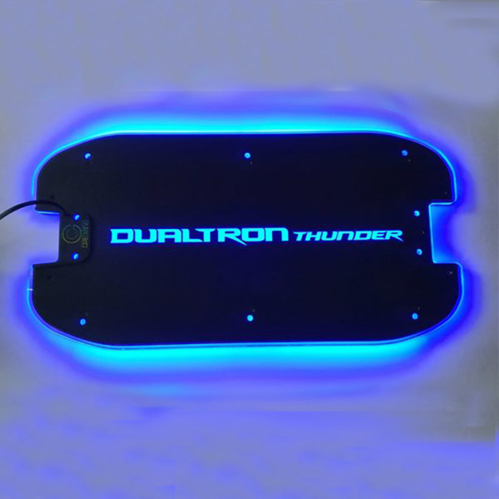 Plateau Deck Lumineux Dualtron Thunder de CarbonRevo (Finition Noir Mat Liserait Rouge)