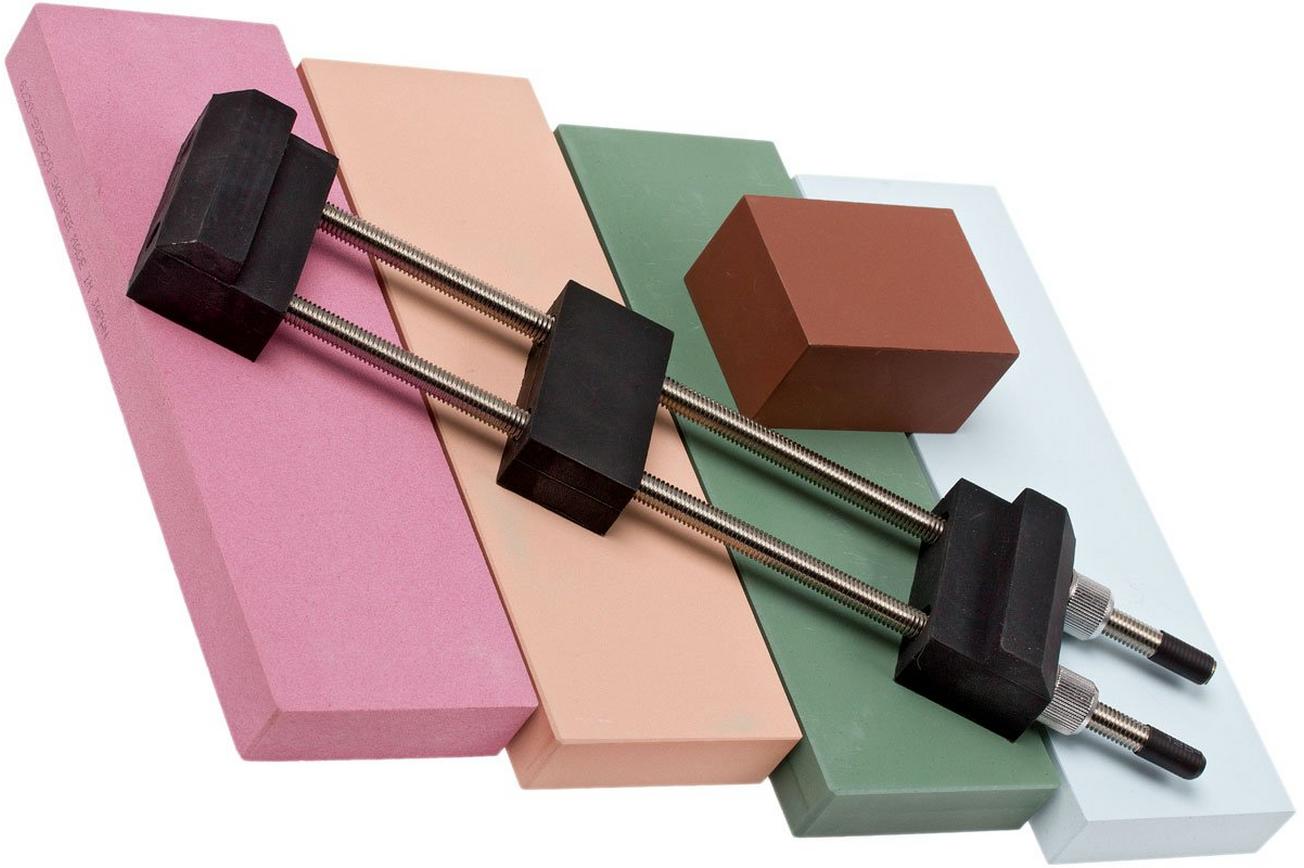 Skerper Professional slijppakket 220/1000/2000/5000   houder en dressing stone