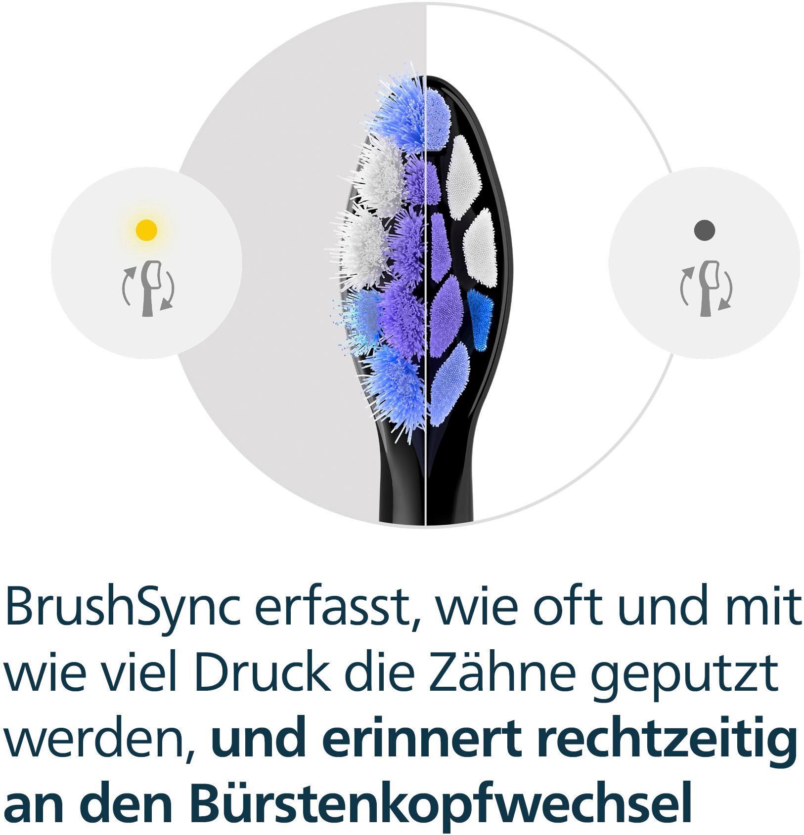 Philips Sonicare Aufsteckbürsten »S Sensitive« für empfindliche Zähne und Zahnfleisch, für jedes Sonicare Handstück