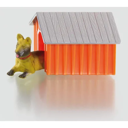 SIKU 1010 Hund mit Hundehütte