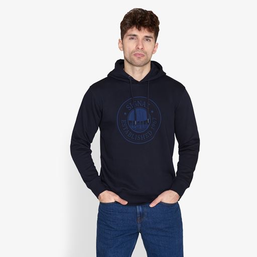 Signal Marius Hættetrøje, Deep Marine, XL