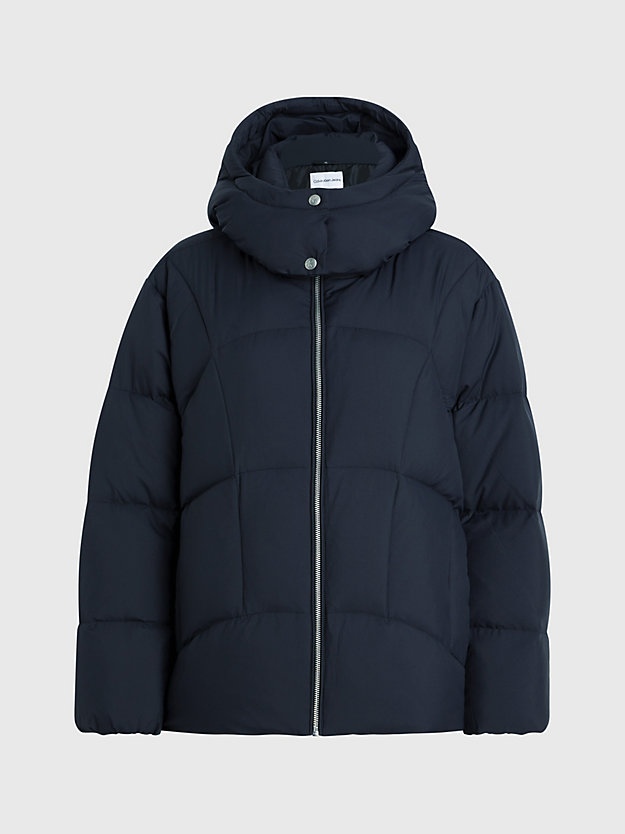 Jaqueta acolchoada oversized CK