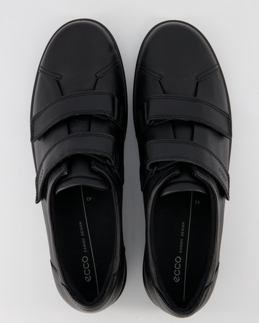 Ecco Soft 2-0 Slipper in Schwarz
