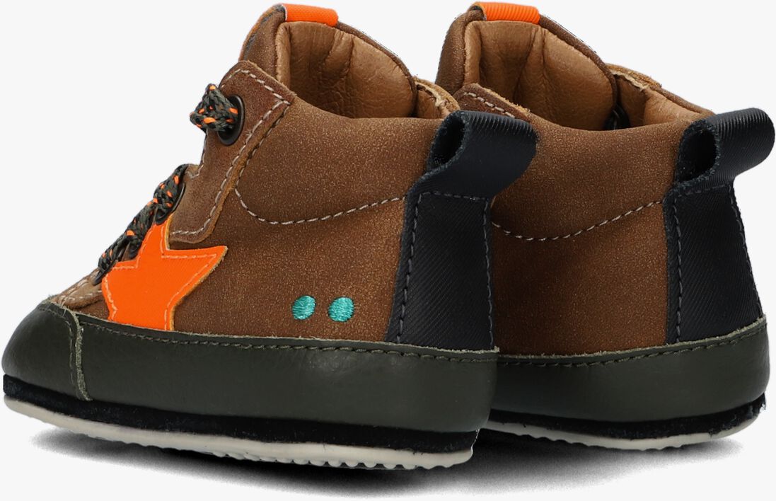 BUNNIESJR bruine bunniesjr lage sneakers zilke zacht
