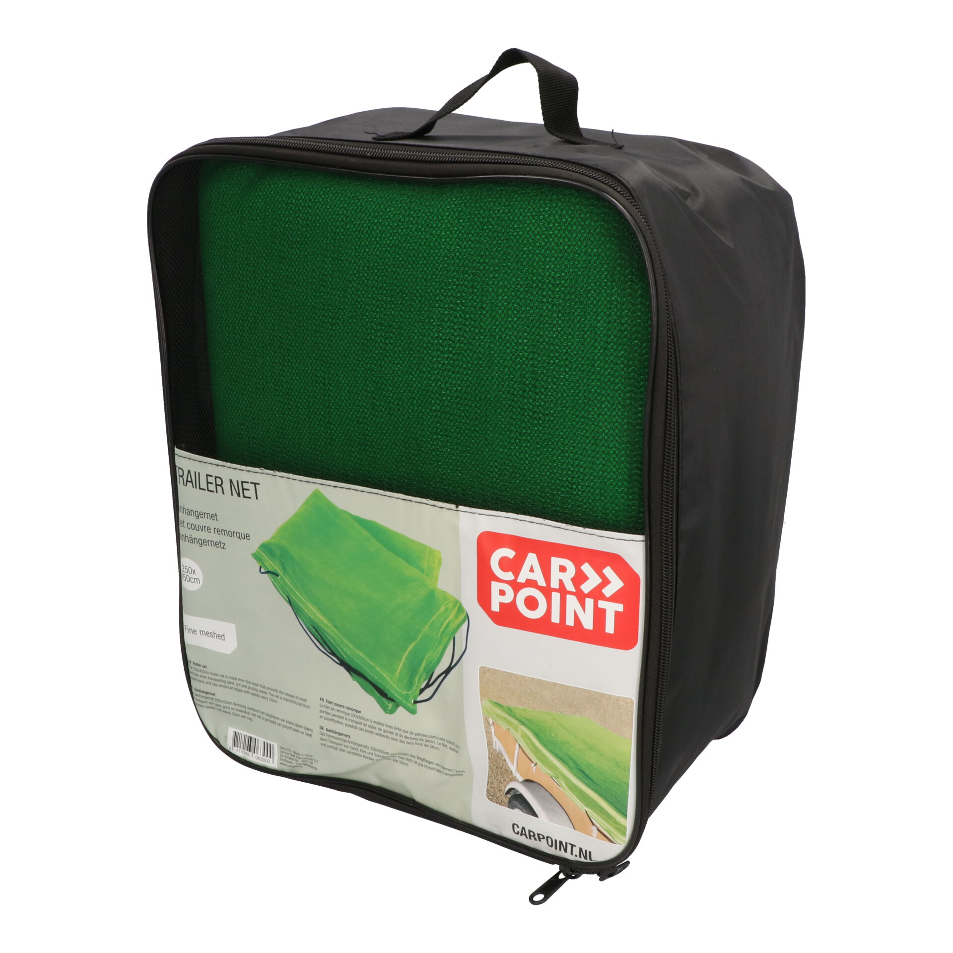 Carpoint fijnmazig aanhangernet - 250 x 450 cm