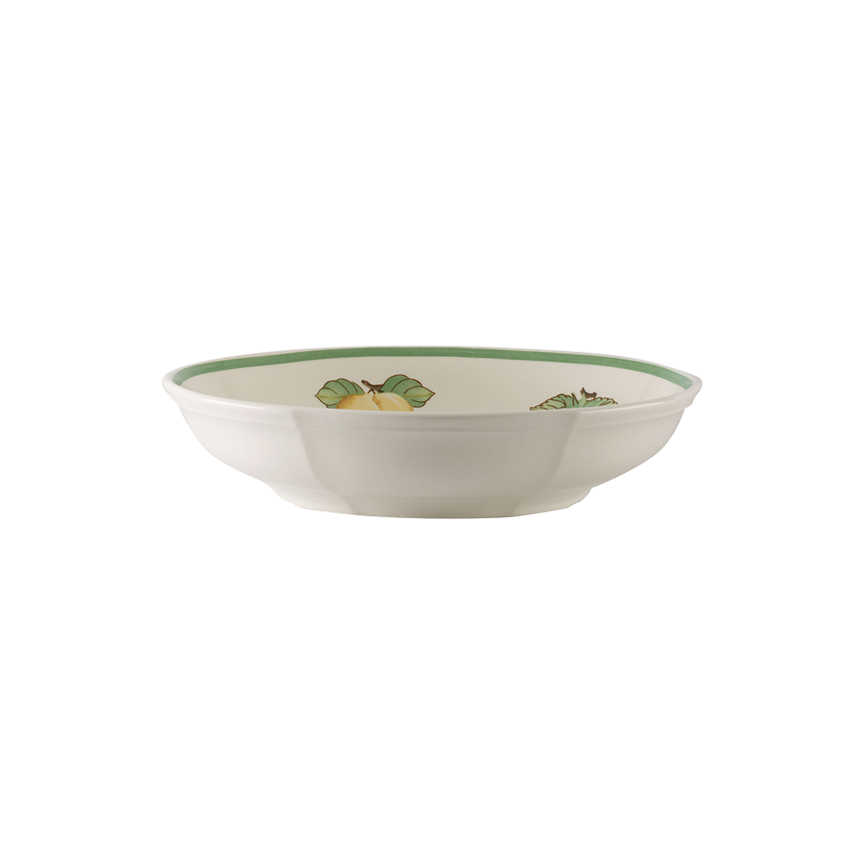 French Garden Dessert bowl Multi-colored, 17 oz, Premium Porcelain