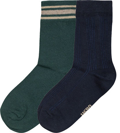 Minymo Socken - 5er-Pack - Army Green