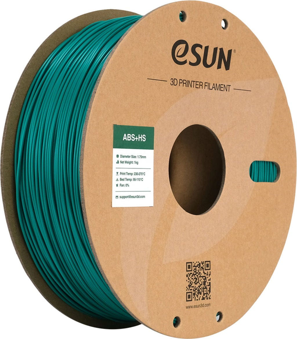 eSUN  ABS+HS Green, 1,75 mm / 1000 g    ABS-Material für den High Speed-Druck