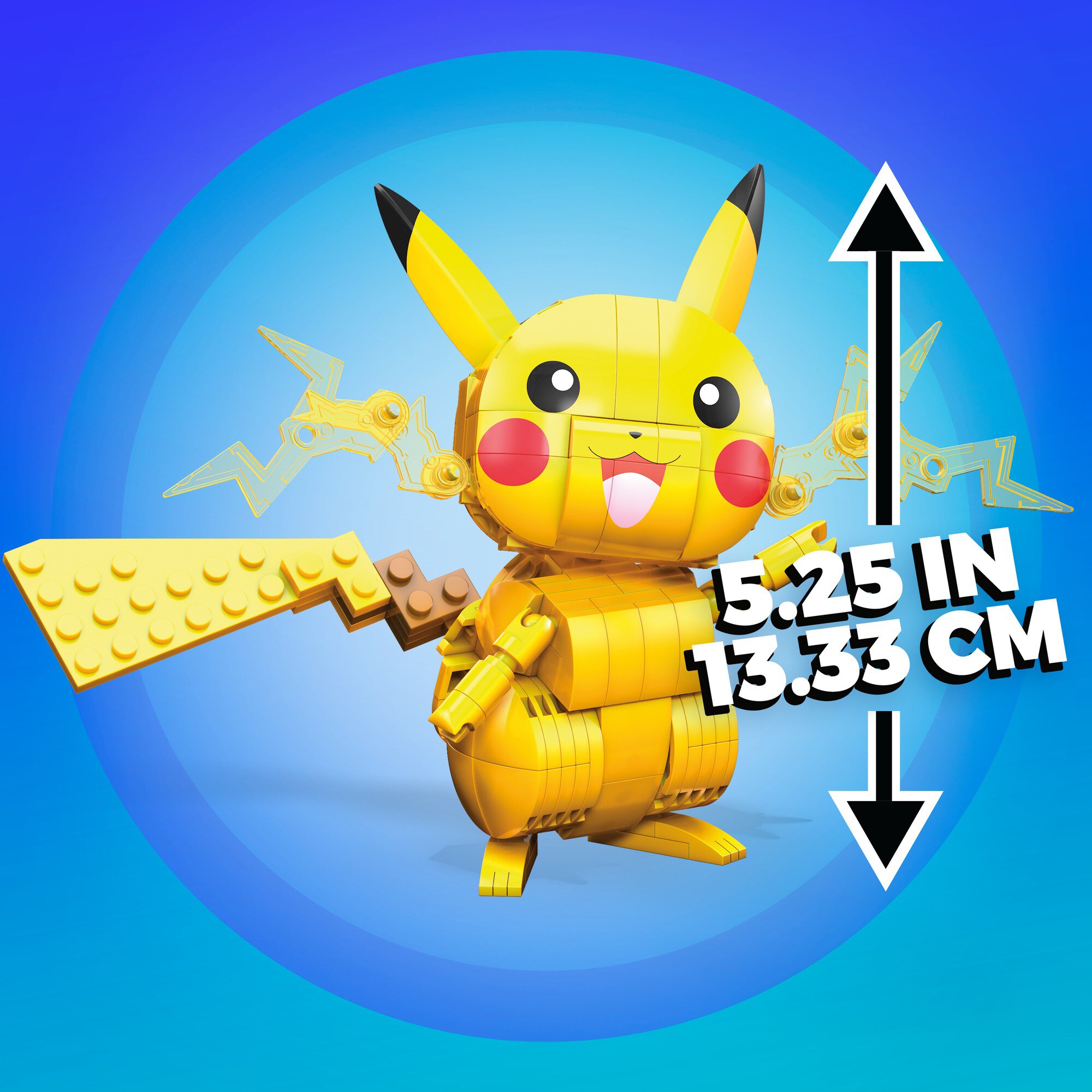 Mattel Konstruktionsspielzeug MEGA Pokémon Pikachu