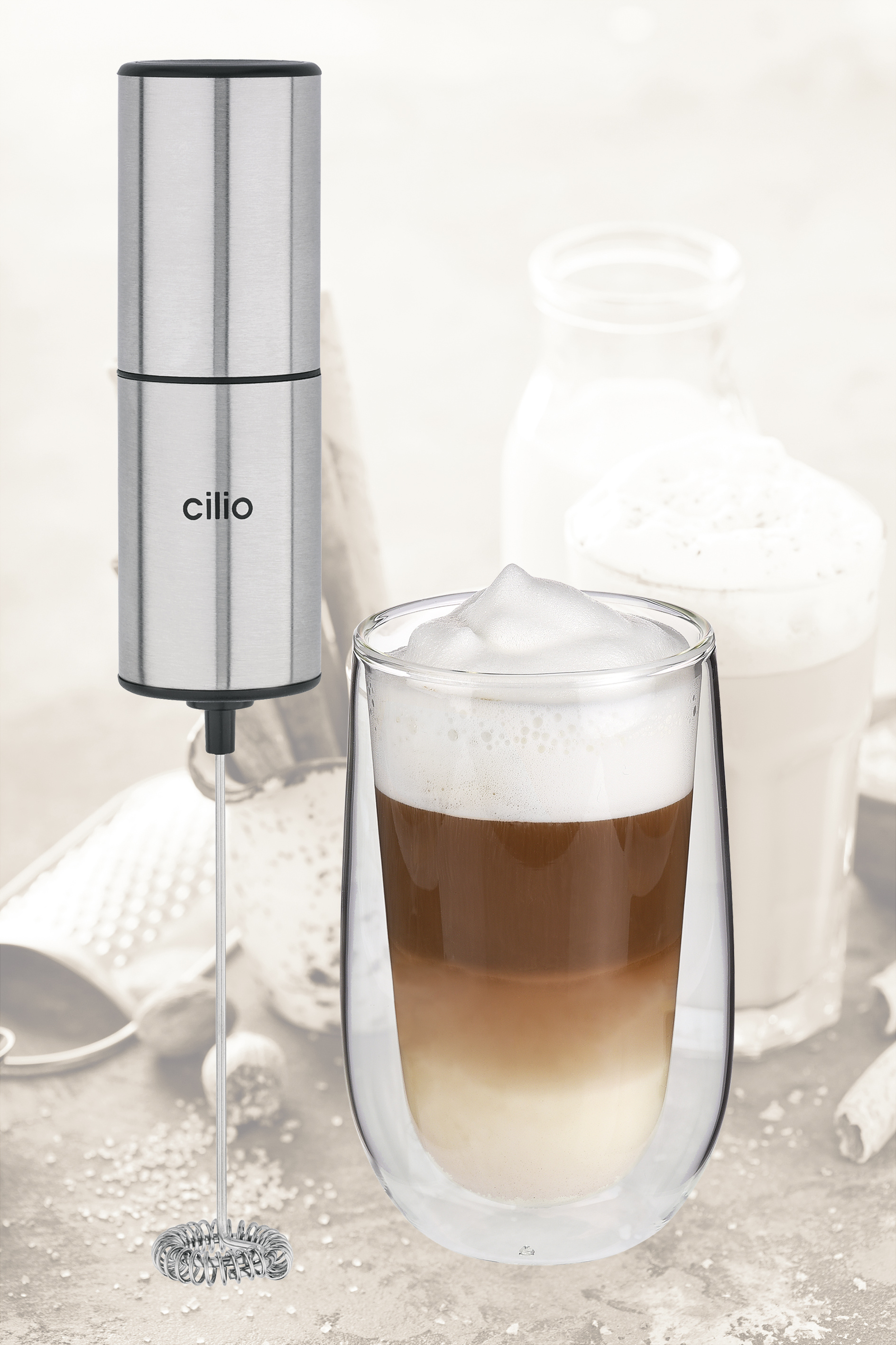 Milchaufschäumer cilio BARISTA