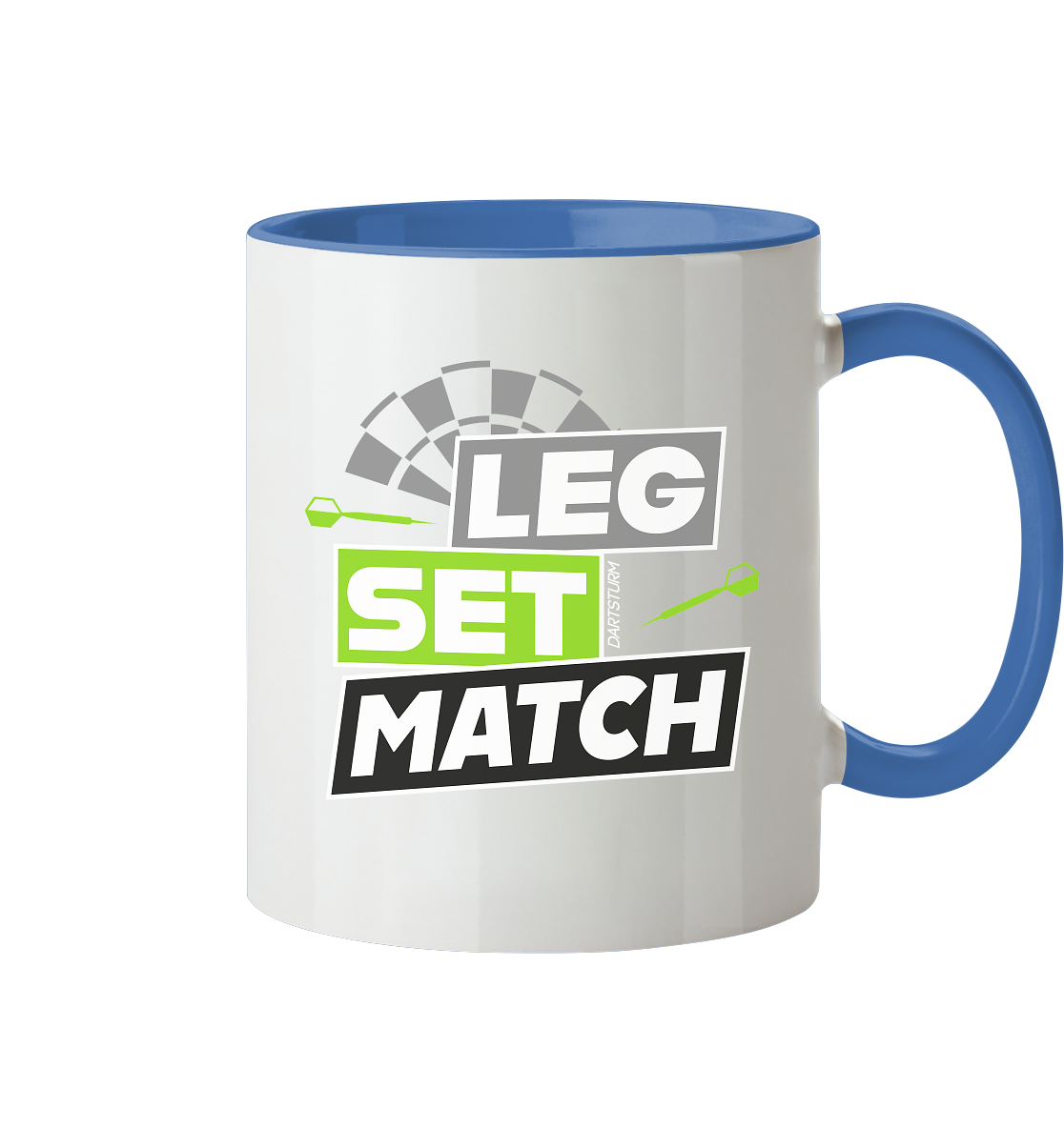 DartSturm - Leg Set Match - Tasse zweifarbig