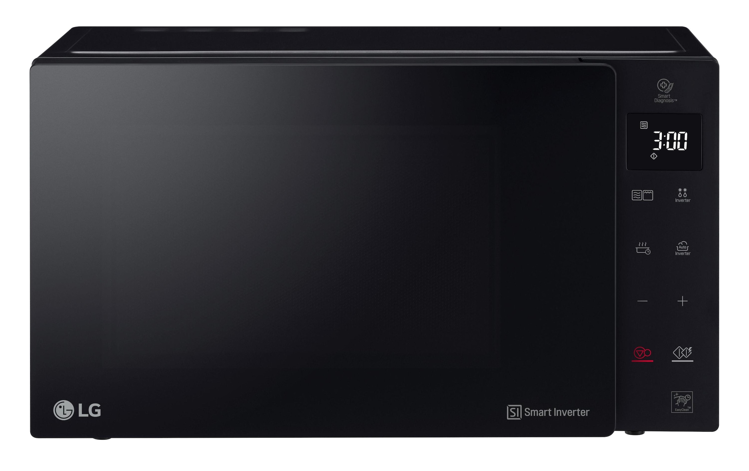 LG Mikrowelle »NeoChef MH6535GIS, Schwarz« 1000 W