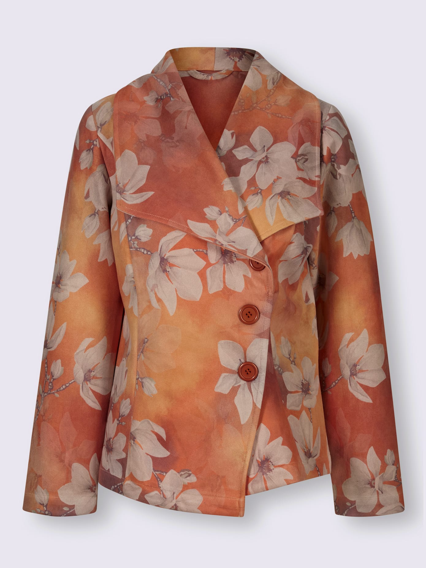 Blazer au toucher velouté