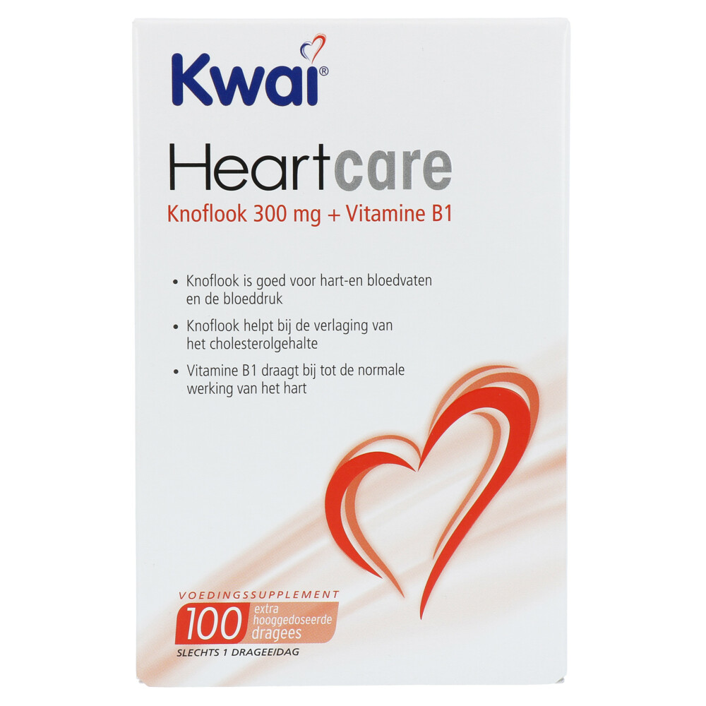 Kwai Heartcare Knoflook100 stuks