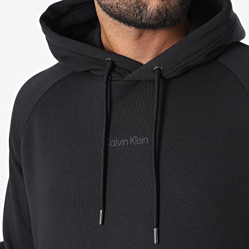 Sweat Capuche A Bandes Elevated Logo 9711 Noir