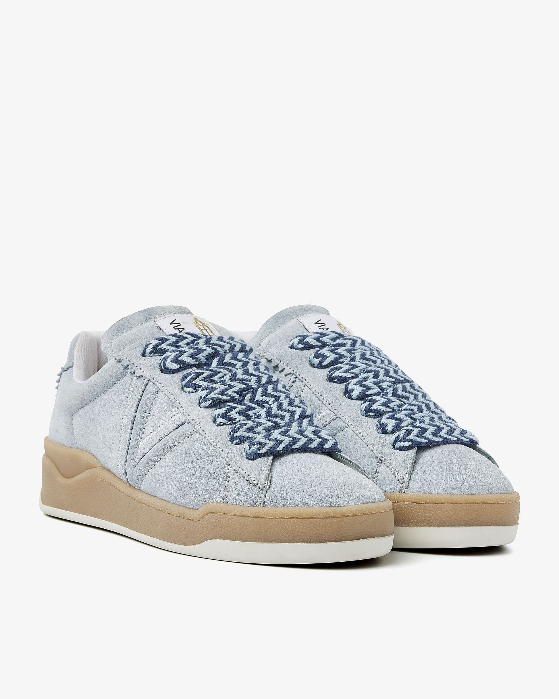 VIA VAI blauwe dames sneakers Sam Kyli