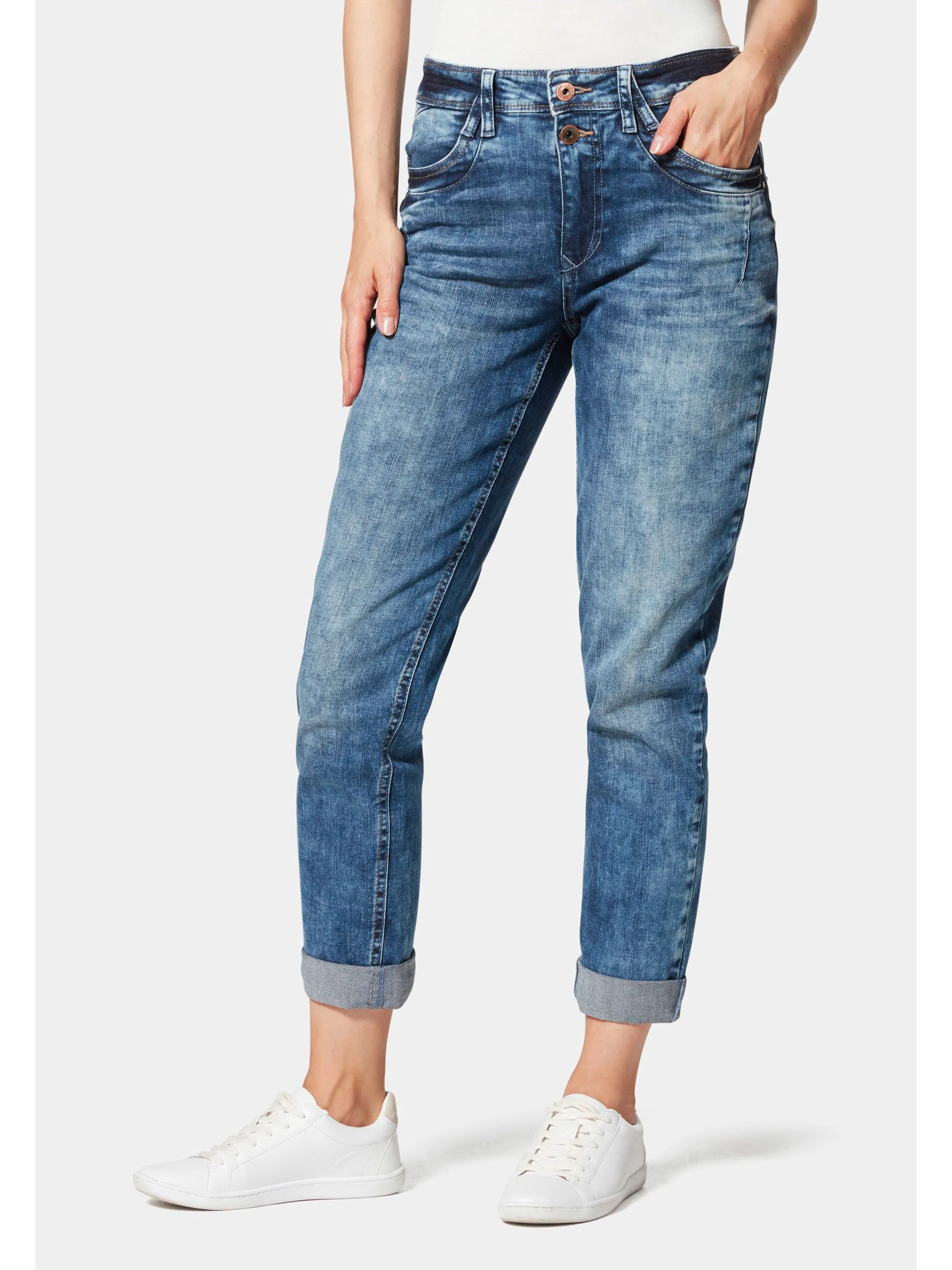 Damen 5-Pocket Boyfriend Fit