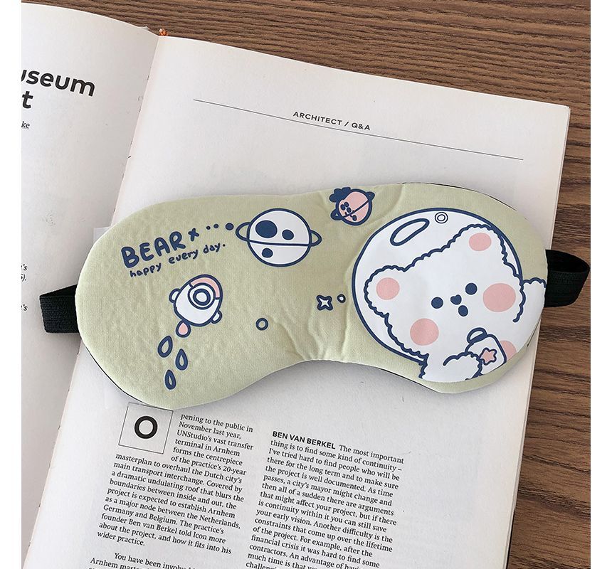 Baburu - Cartoon verkoelend/warm slaapmasker