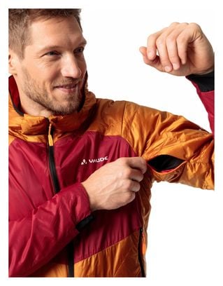 Veste Manches Longues Vaude Monviso II Marron/Rouge