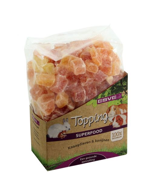 Esve Topping Papaya - Knaagdiersnack - 250 g