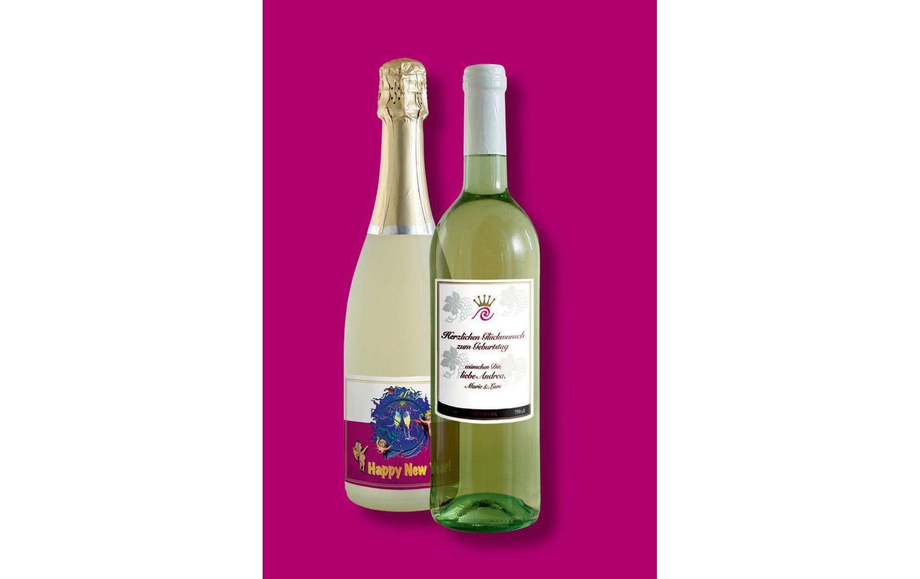 Flaschen-Etiketten MD4001 90 x 120 mmIdeal für originelle Geschenke