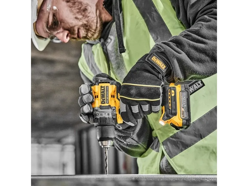 DeWALT DCD800E2T-QW, Pistolgreb boremaskine, Børstefri, 1,3 cm, 2000 rpm, 5,5 cm, 90 Nm