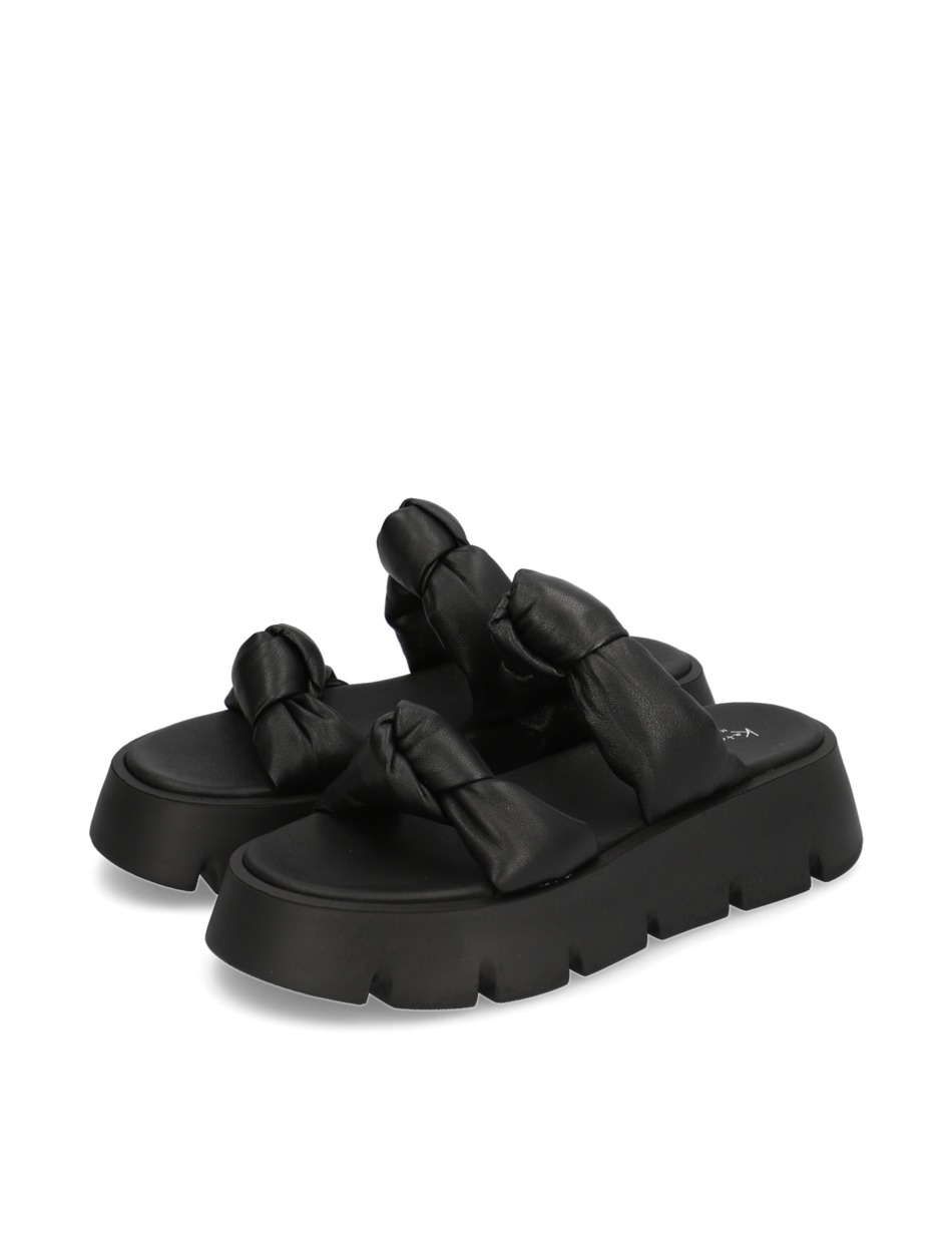 Glattleder Pantoffel