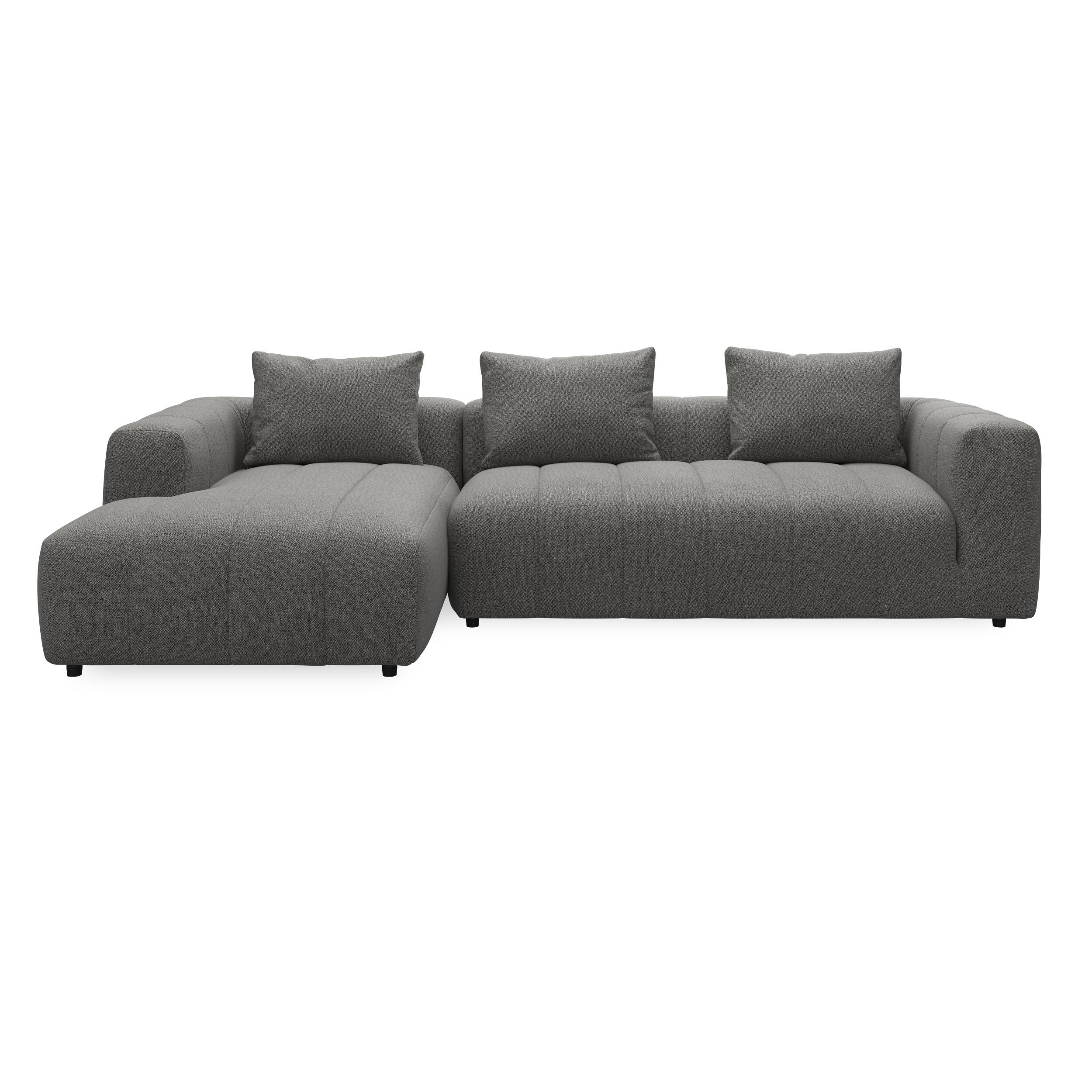 Ingvar venstrevendt sofa med chaiselong