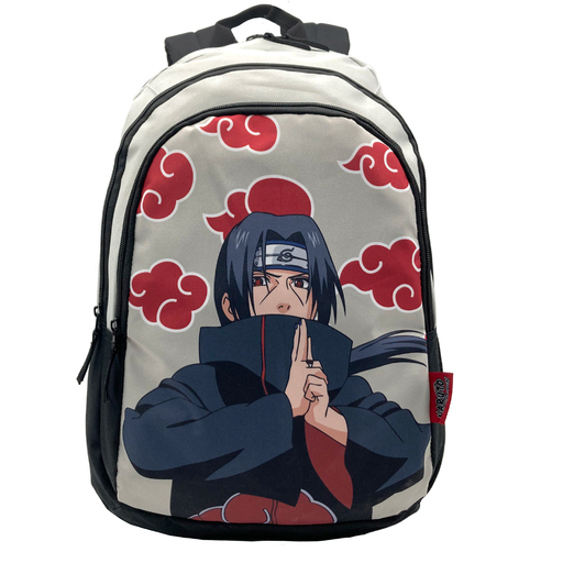 Mochila Escolar Naruto Itachi Primário Compartimento Duplo